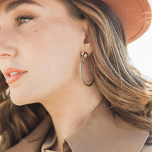 Load image into Gallery viewer, WOVEN HOOP EARRINGS
