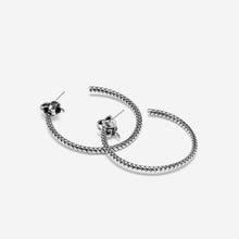 Load image into Gallery viewer, WOVEN HOOP EARRINGS
